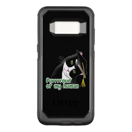 Graduation Cat OtterBox Commuter Samsung Galaxy S8 Case