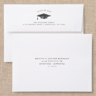 Graduation Celebration Addressed Envelopes