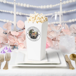 Graduation Celebration Classic Style Popcorn Favor Boxes