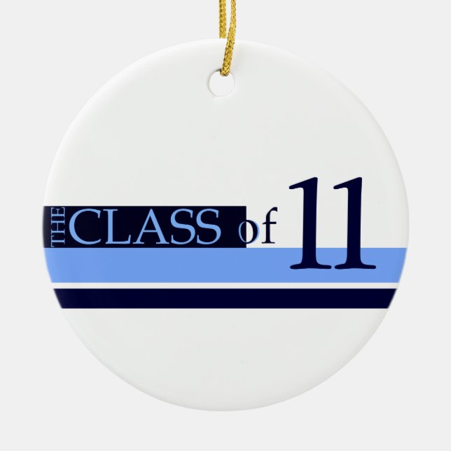 graduation ceramic ornament (Front)