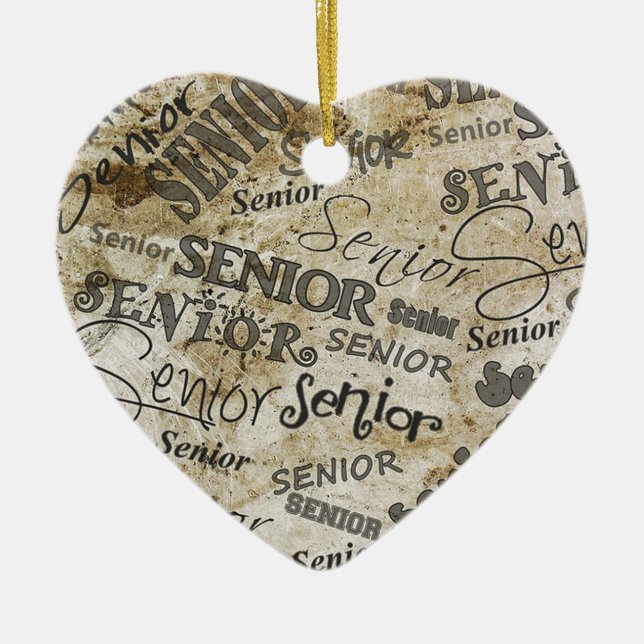 graduation ceramic ornament (Front)