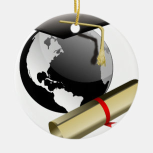 Graduation Ceramic Ornament
