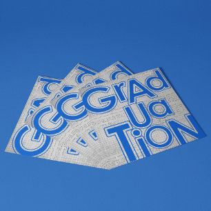 Graduation Ceremony & Party Annoucements Invitation