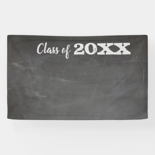 Graduation Chalkboard class of 2019 photo backdrop Banner
