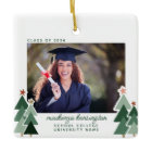 Graduation Christmas Rustic Trees Photo Keepsake