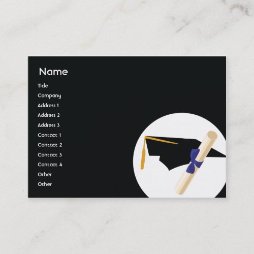 Graduation - Chubby Business Cards
