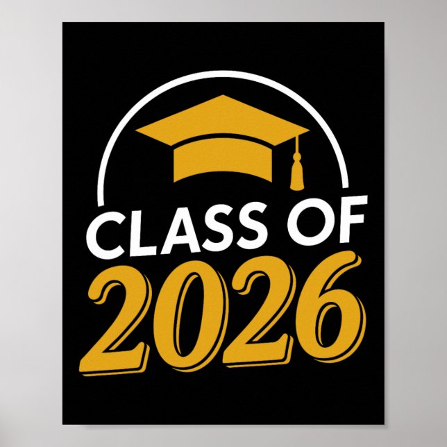 Graduation Cl Of 2026 - Senior 2026 _1  Poster (Front)