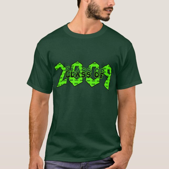 Graduation Class of 2009 Green T-Shirt (Front)