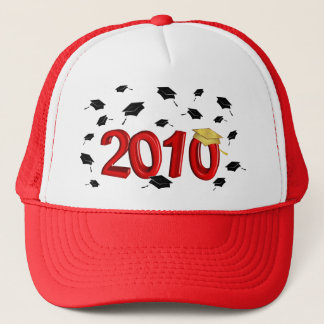 Graduation - Class of 2010 - Red and Gold Trucker Hat