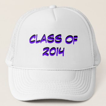 Graduation Class Of 2014 Trucker Hat by Incatneato at Zazzle