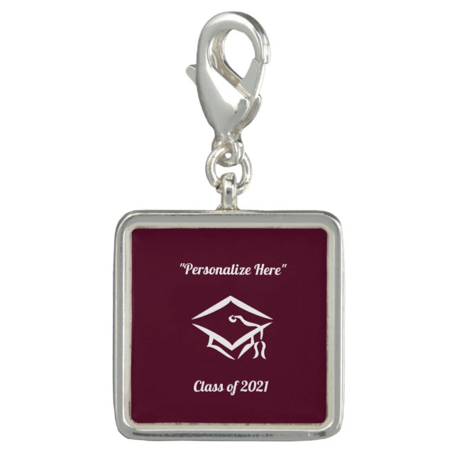 Graduation Class of 2021 BGYWHT Charm (Front)