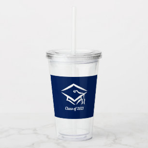 Graduation Class of 2021 BLCWHT Acrylic Tumbler