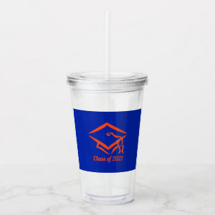 Graduation Class of 2021 BLUORG Acrylic Tumbler