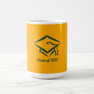 Graduation Class of 2021 GLDGRN  Coffee Mug