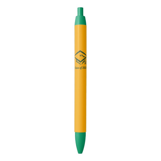 Graduation Class of 2021 GLDGRN Pen (Front Vertical)