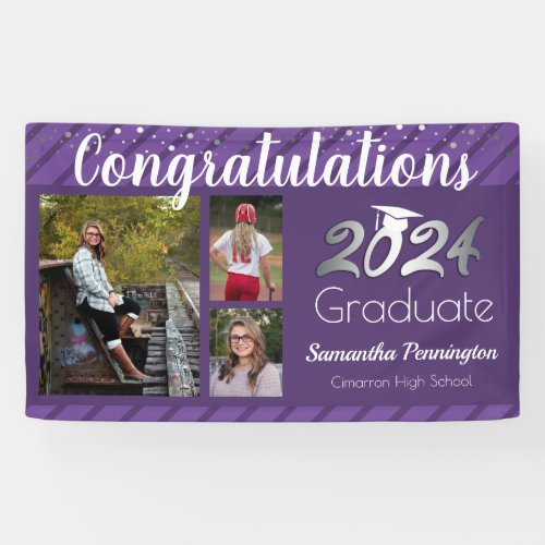 Graduation Class of 2022 Photo Collage Banner