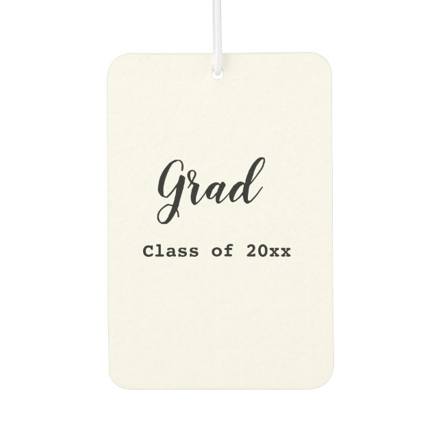 Graduation class of 2023 congratulation add your n air freshener (Front)