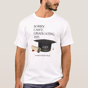 Graduation Class of 2024 Funny T-Shirt Shirt Gift