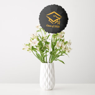 Graduation Class of 2025 BLKGLD Customize Year Balloon