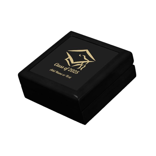 Graduation Class of 2025 BLKVMG Custom Year Name Gift Box (Side)