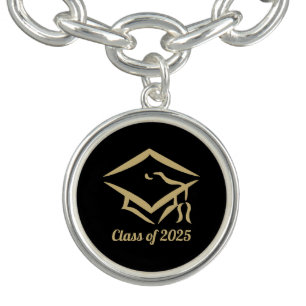 Graduation Class of 2025 BLKVMG Customize Year Bracelet