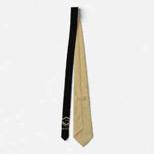 Graduation Class of 2025 BLKVMG Customize Year Neck Tie
