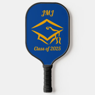 Graduation Class of 2025 BLUGLD Custom Year Name Pickleball Paddle