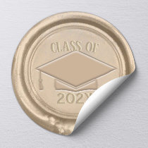 Graduation Class of 2025 Classic Gold Wax Seal