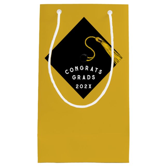 Graduation Class of 2025 Congrats Small Gift Bag (Front)