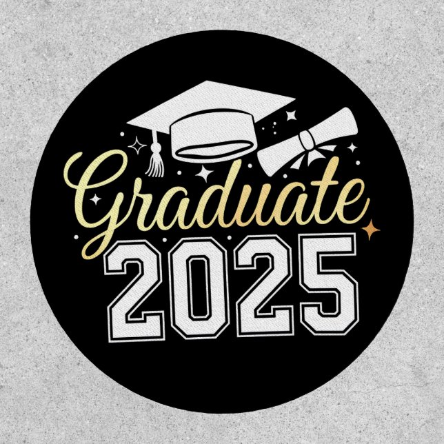 Graduation Class Of 2025 Graduate Patch (Front)
