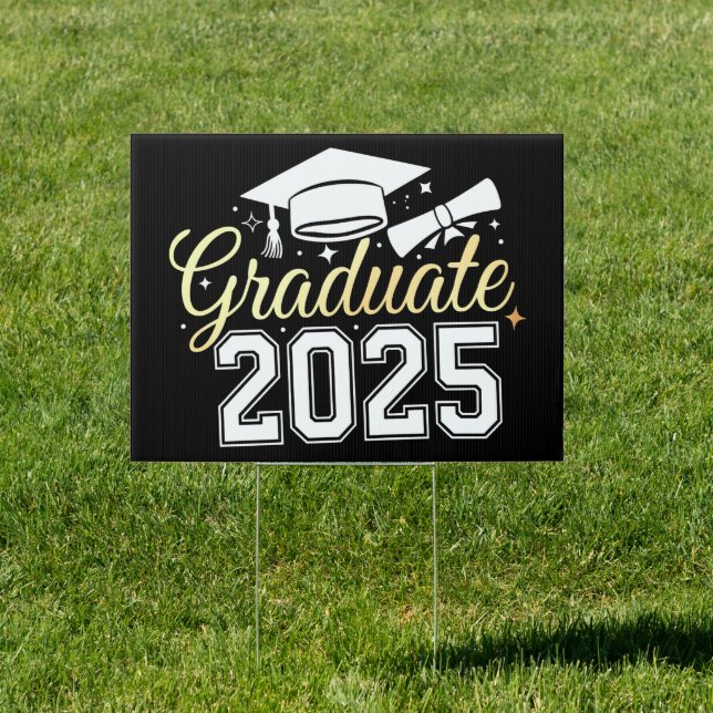 Graduation Class Of 2025 Graduate Sign (Insitu)