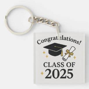 Graduation Class of 2025 – School Graduat Keychain