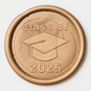 Graduation class of 2025 wax seal stickers