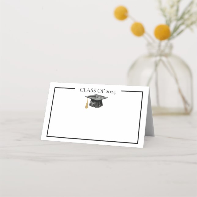 Graduation Class of 2026 Place Card (Front)