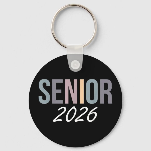 Graduation class of 2026 senior 2026 high schoolGr Keychain (Front)