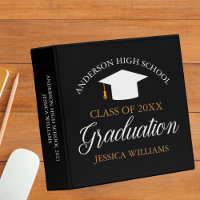 Graduation Class of 2026 Senior Black Photo Album