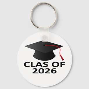 Graduation Class of 2026 T-Shirt.png Keychain