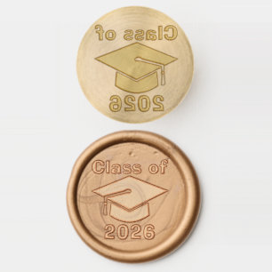 Graduation class of 2026 wax seal stamp