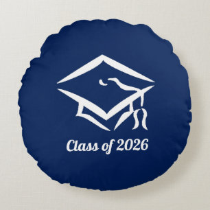 Graduation Class of 20?? BLUCLWHT Customize Year Round Pillow