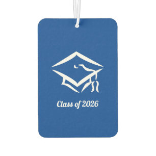 Graduation Class of 20?? BLUWHT Customize Year Air Freshener