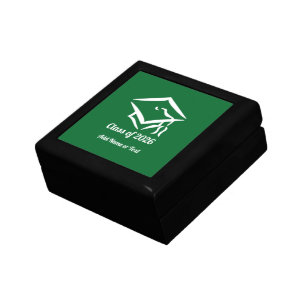 Graduation Class of 20?? KLGRNWHT Custom Year Name Gift Box