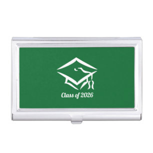 Graduation Class of 20?? KLGRNWHT Customize Year Business Card Case