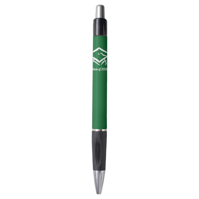 Graduation Class of 20?? KYGRNWHT Customize Year Pen (Front Vertical)