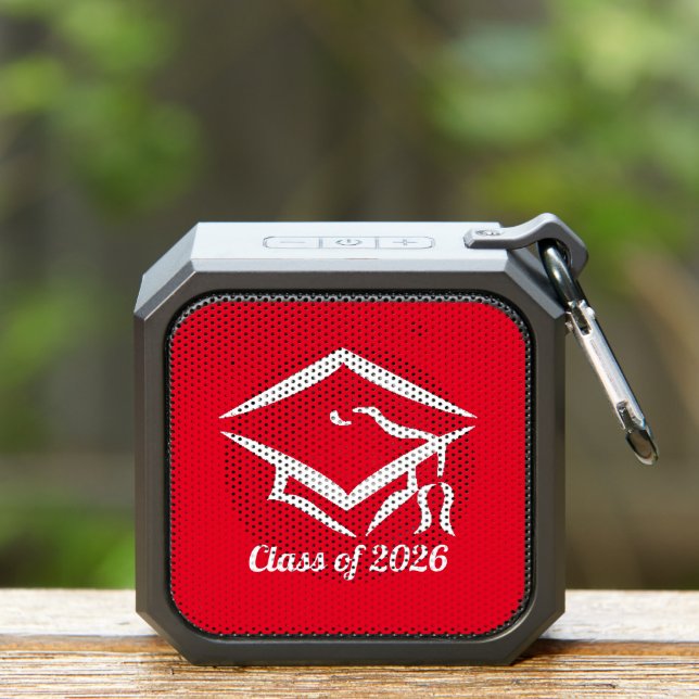 Graduation Class of 20?? REDWHT Customize Year Bluetooth Speaker (Insitu(Outdoor))
