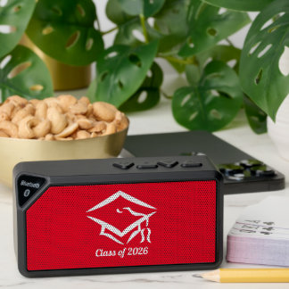 Graduation Class of 20?? REDWHT Customize Year Bluetooth Speaker