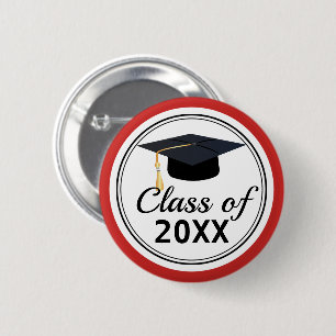 Graduation - Class of 20XX Button