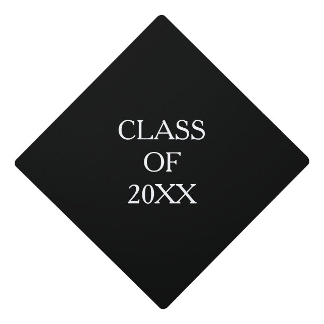 Graduation Class of 20XX Cap Topper (Front)