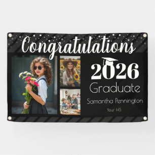 Graduation Class of Any Year Photo Collage Banner