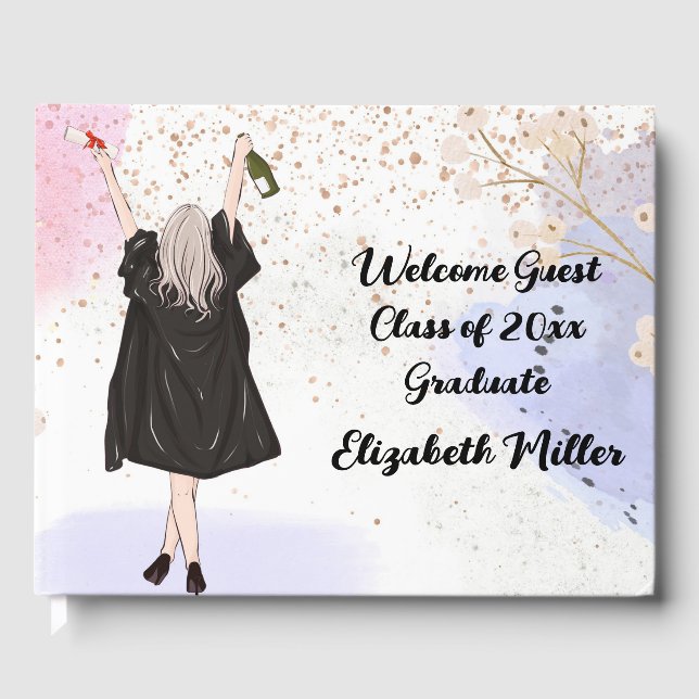 Graduation Class of  Guest Book (Front)
