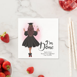 Graduation Class Of Party Napkins